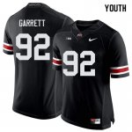 Youth Ohio State Buckeyes #92 Haskell Garrett Black Nike NCAA College Football Jersey February MTR5444PL